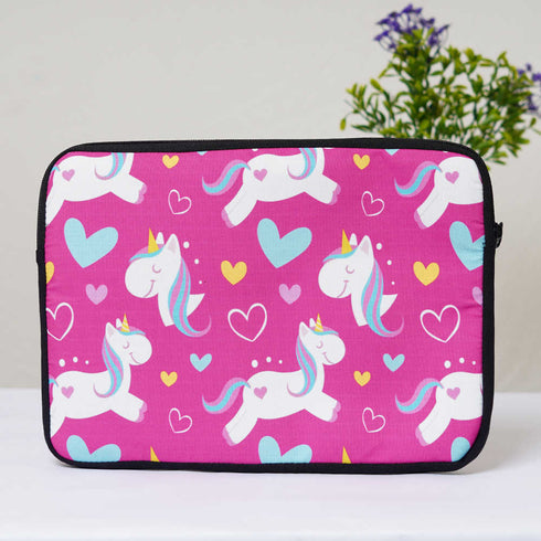 Unicorn Printed Laptop Sleeve/Cover 13 inch